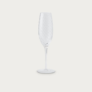 Neptune Glassware Islington Champagne Flutes, Set of 4