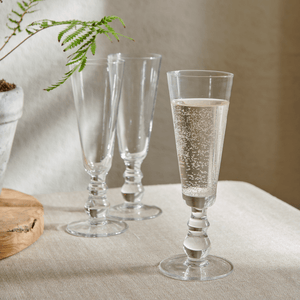 Greenwich Champagne Flutes, Set of 6