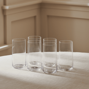 Hoxton Tall Water Glasses, Set of 6