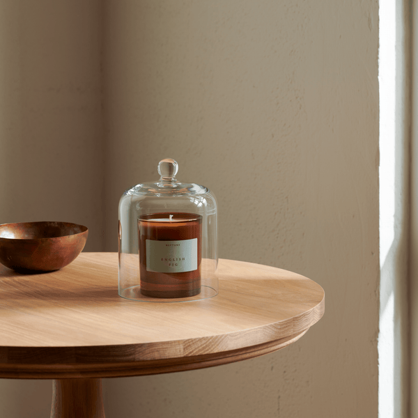 Neptune Glassware Small Broadfield Candle Dome