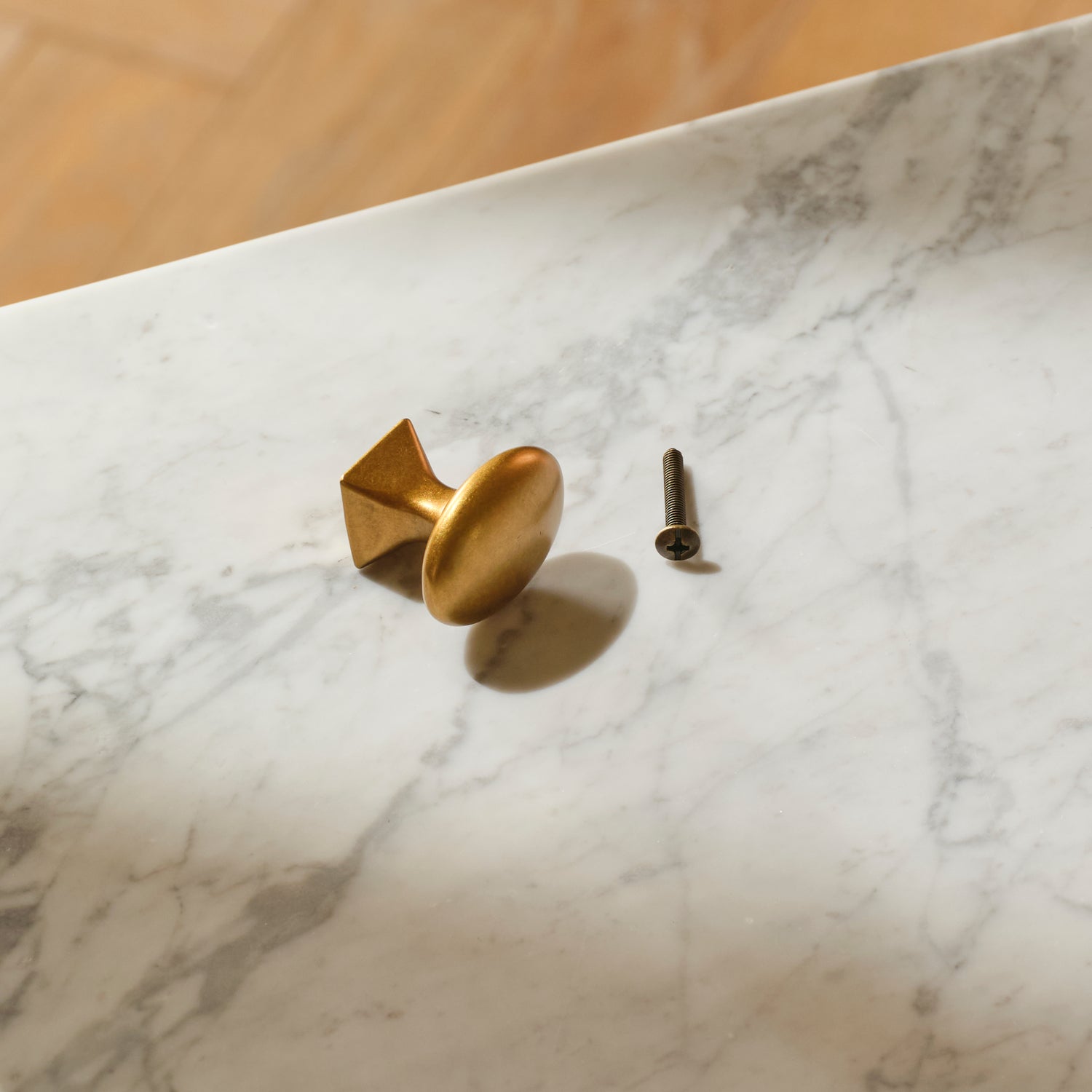 Neptune Handles & Hardware Warwick Button Knob, Set of 2