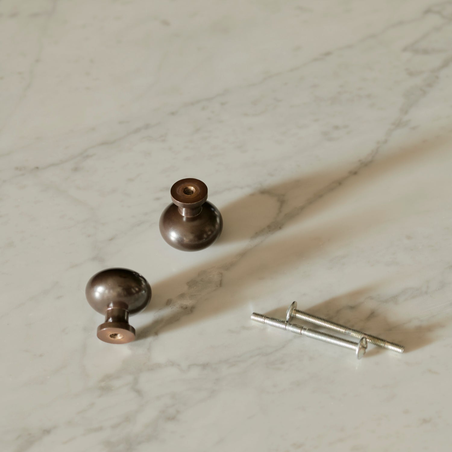 Neptune Handles & Hardware Oscott Button Knob, Set of 2