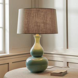 Dalston Table Lamp, Aqua Blue