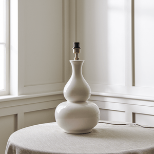 Neptune Lamps Without shade Dalston Table Lamp, Shell