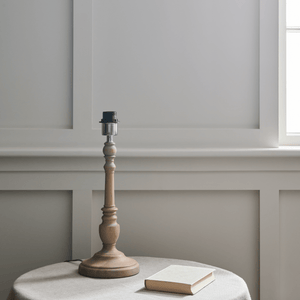 Neptune Lamps Small / Without shade Highgate Table Lamp, Oak