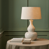Neptune Lamps Lucile 19" Warm White Dalston Table Lamp, Shell