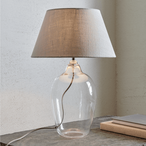 Neptune Lamps Small / Henry 15'' Harry Cloud Shaftesbury Glass Table Lamp