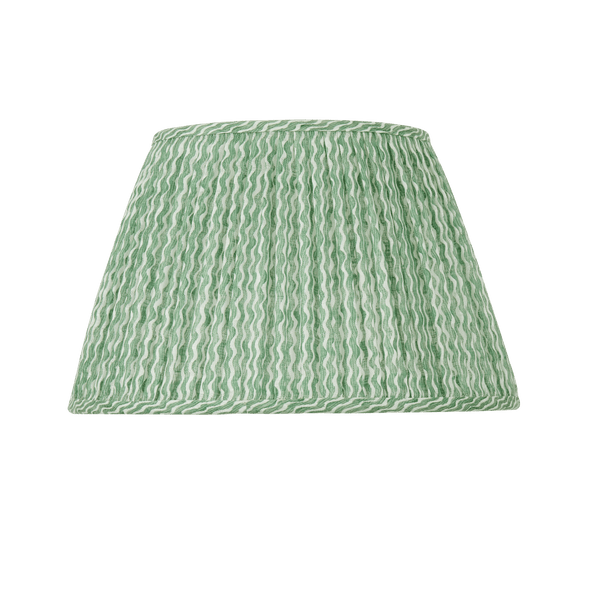 Neptune Lampshades 14in Gathered Lampshade, Popple