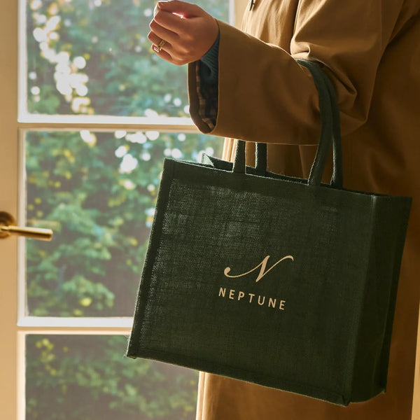 Neptune Extra_Other_Partner supplies default Neptune Medium Jute Bag, Constable Green