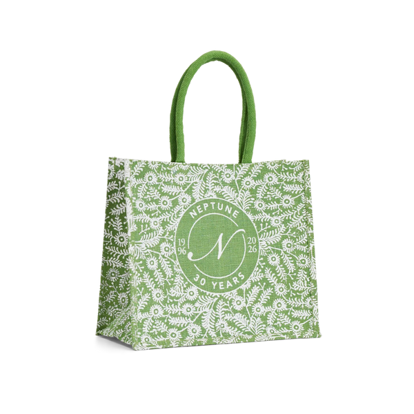Neptune Accessories_Living accessories_Stationery & books default Neptune Limited Edition 30th Anniversary Medium Jute Bag, Orla Nettle
