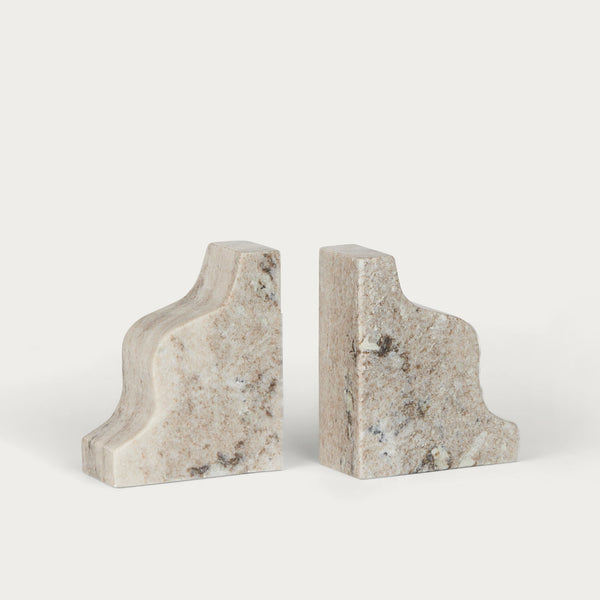 Neptune Ornaments Curved Malborough Book Ends