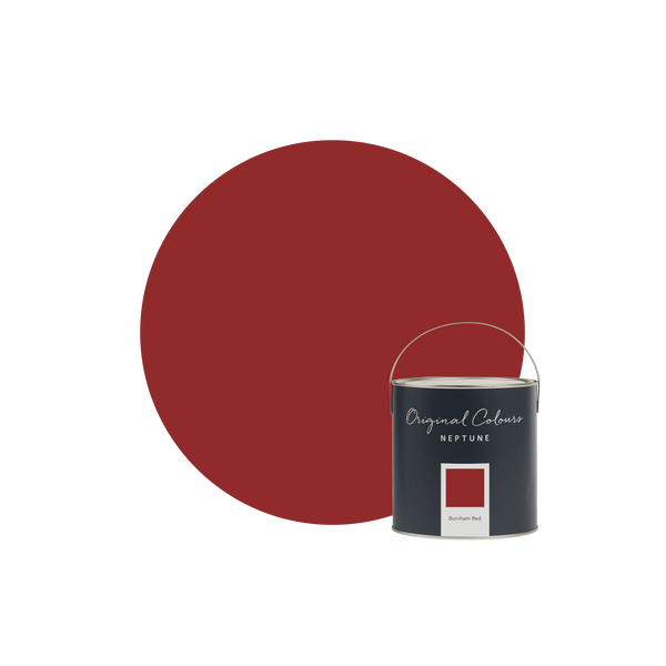 Neptune Paint Sample pot / Matt Emulsion Burnham Red Paint