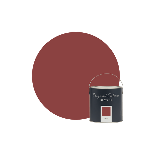 Neptune Paint Sample pot / Matt Emulsion Paprika Paint