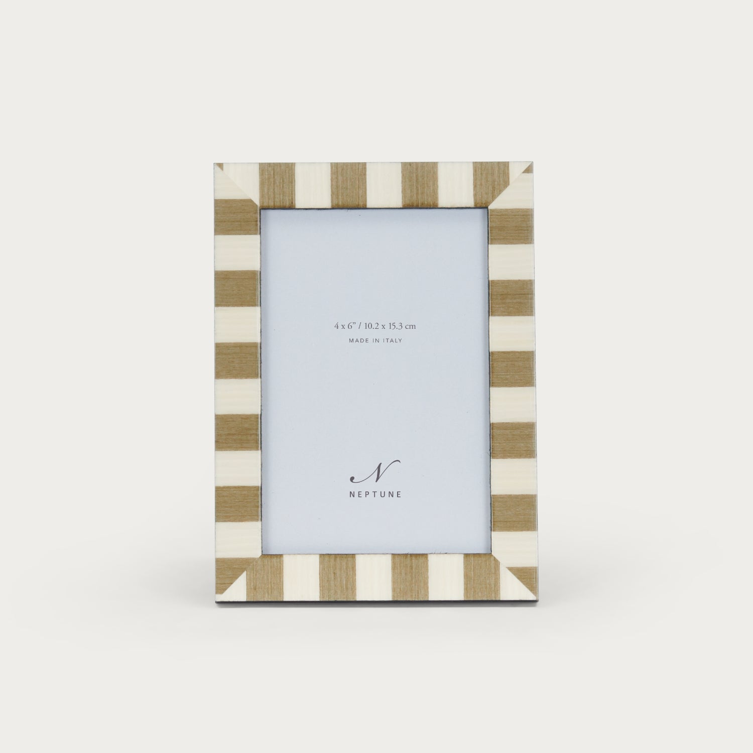 Neptune Photo Frames Montpellier 4x6 Photo Frame, Green & White