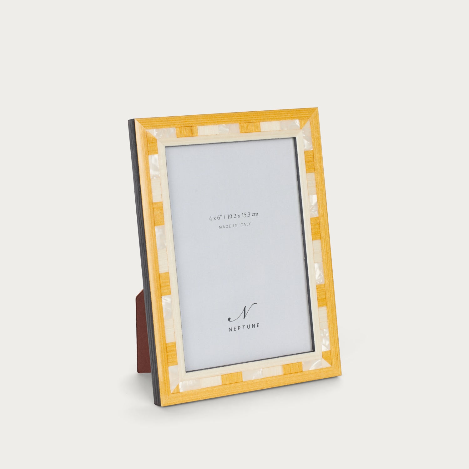 Neptune Photo Frames Montpellier 4x6 Photo Frame, Yellow