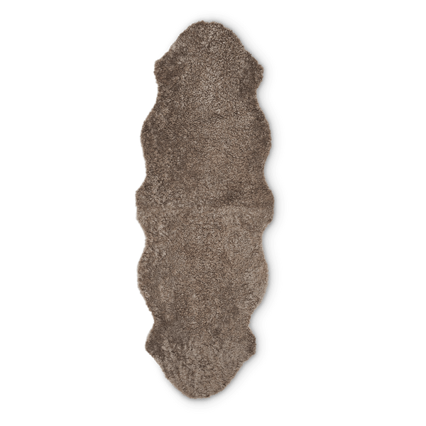 Neptune Rugs Brown Tussock Sheepskin Double Rug