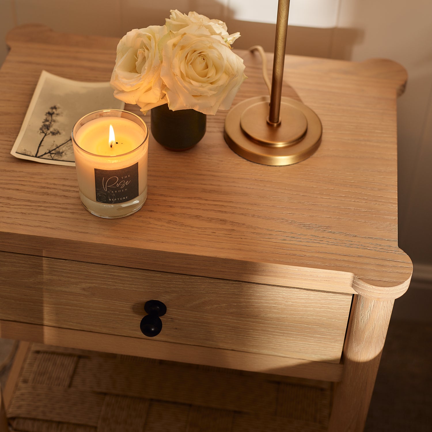 Neptune Side Tables Frome Side Table, Natural Oak