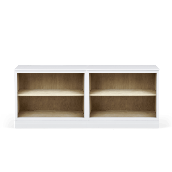 Neptune Furniture_Living & dining furniture_Living & dining storage 0 paint service Chawton Double Open Sideboard/ Bookshelf, Painted