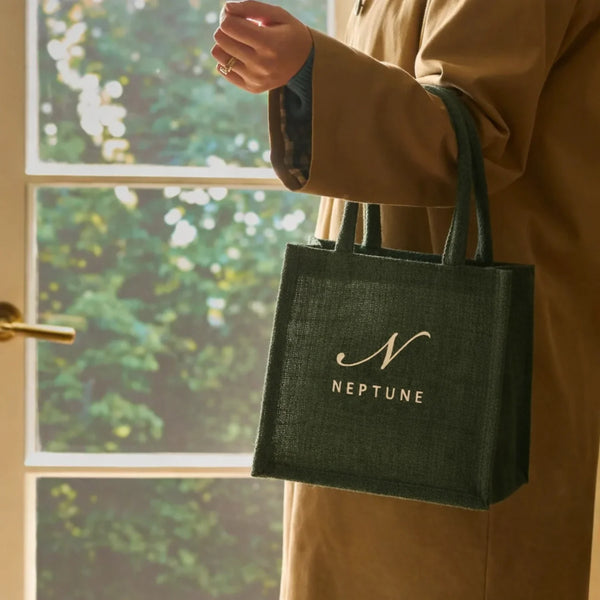 Neptune Extra_Other_Partner supplies default Neptune Small Jute Bag, Constable Green