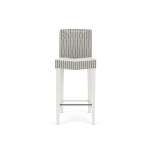 Montague high back top bar stool