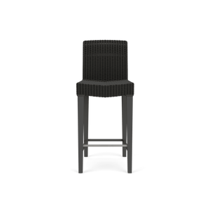 Montague high back top bar stool