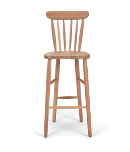 Wardley Bar Stool, Natural Oak