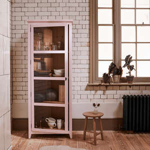 Neptune Storage 0 paint service / Left handed Shepton Glazed Cabinet
