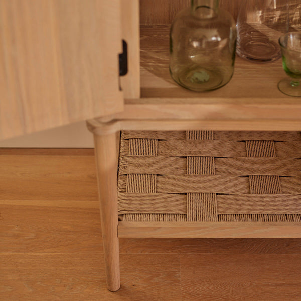 Neptune Storage Frome Cabinet, Natural Oak