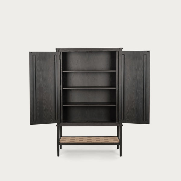 Neptune Storage Frome Cabinet, Warm Black