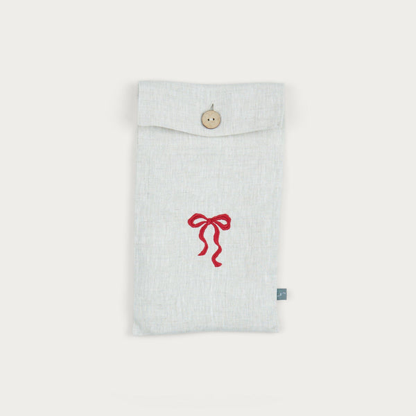 Neptune Table Linen & Accessories Default Yuletide Bow Napkins, Set of 4