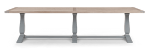 Neptune Tables Harrogate Rectangular Dining Table, Fog