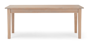 Moreton Rectangular Dining Table, Natural Oak