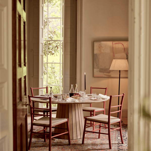 Neptune Furniture_Living & dining furniture_Dining tables default Renewed - Stratford 6 Seater Round Oak Dining Table