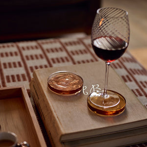 Neptune Tabletop Accessories Default Carnaby Glass Coasters, Set of 4