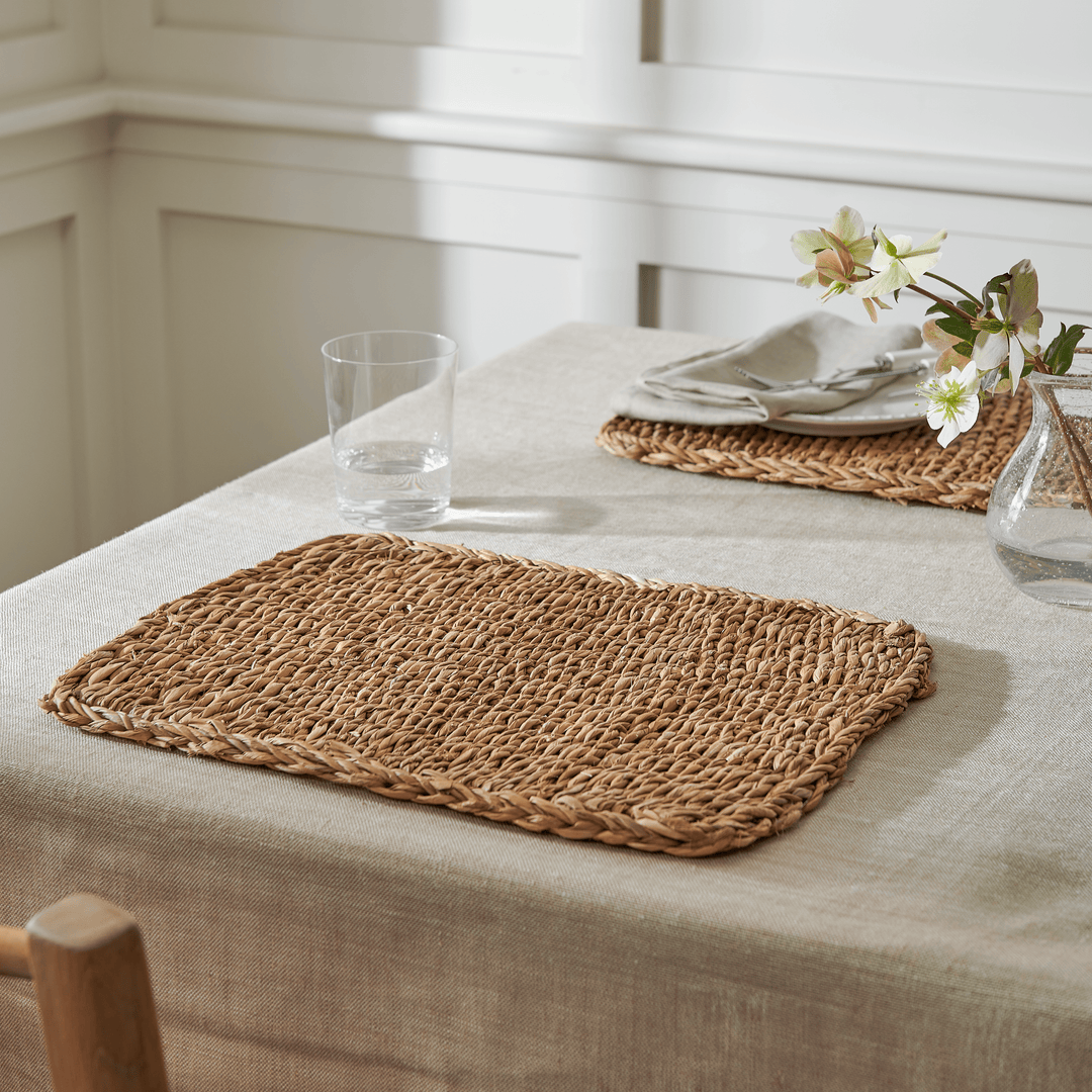 Ribbed Placemat Linen | Luxury Placemat | High End Homeware UK – La Residence Interiors Ribbed Placemat Linen | Luxury Placemat | High End Homeware UK – La Residence Interiors