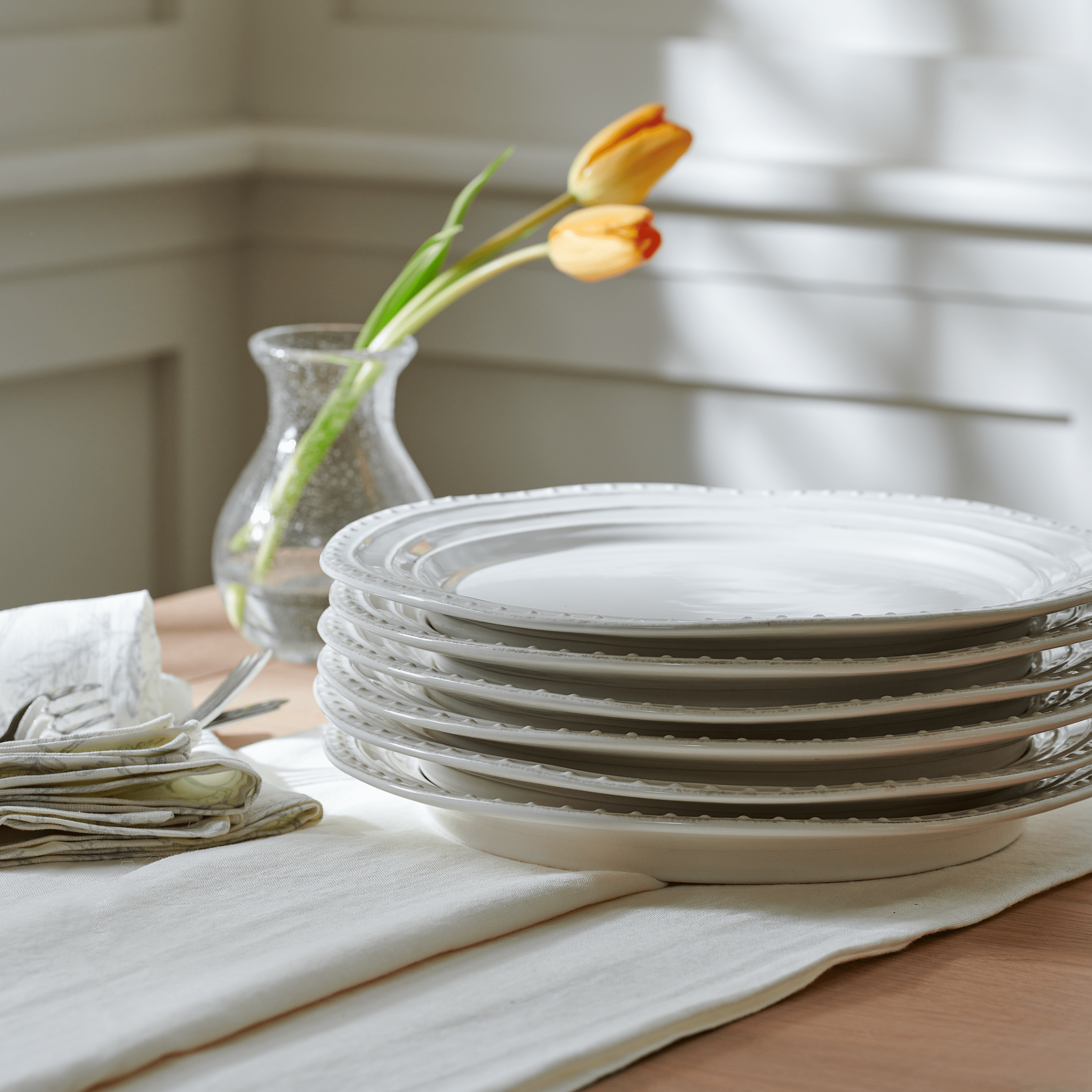 Neptune Tabletop Bowsley Dinner Plates, Set of 6