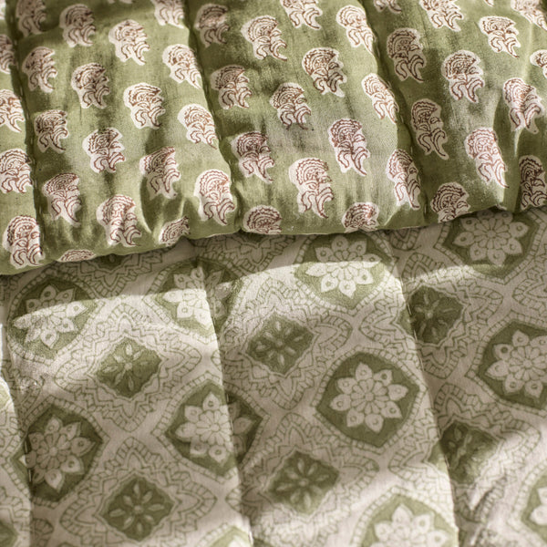 Neptune Throws Myla Quilted Cotton Bedspread