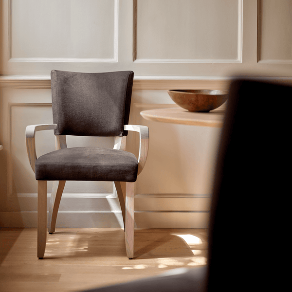 Neptune Upholstered Dining Chair A Mowbray Carver Chair