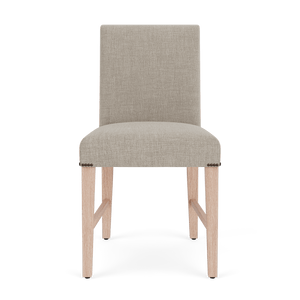 Shoreditch Dining Chair, Chloe Trellis with Pale Oak Legs