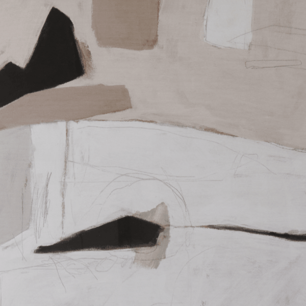 Neptune Wall Art Abstract Scene, Potters Pink