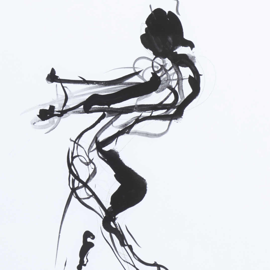 Neptune Wall Art Sketch Dancer