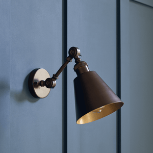 Neptune Wall Lights Keats Wall Light, Bronze