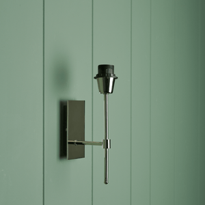 Neptune Wall Lights Without shade / Nickel Hanover Wall Light