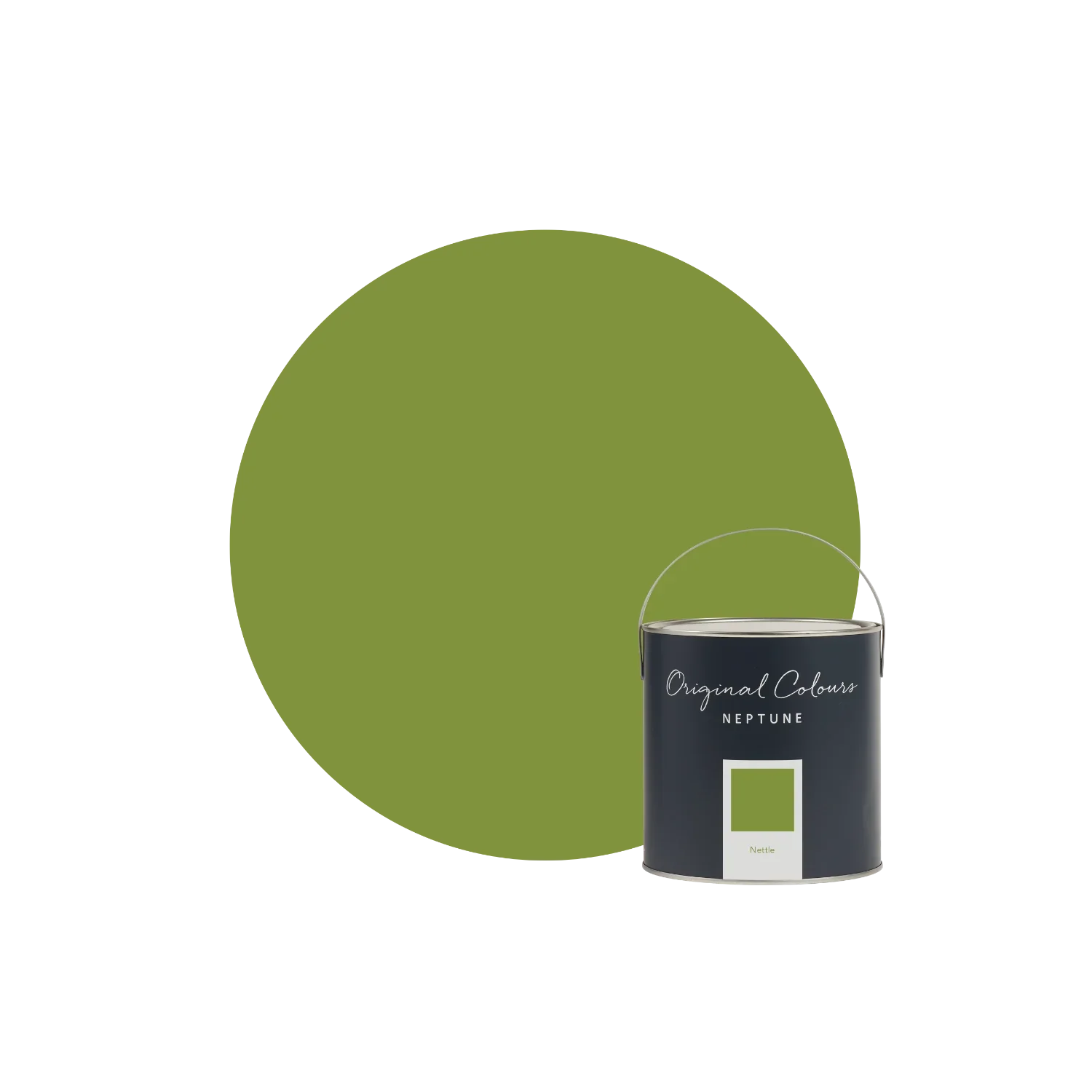 Neptune Decorating_Interior decoration_Paint & care kits Sample pot / Matt Emulsion Nettle Paint