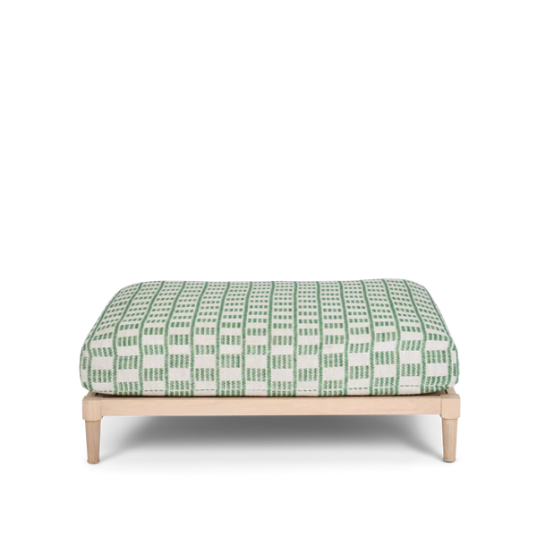 Neptune Furniture_Upholstery_Foot stools default Ophelia Large Footstool, Green Cove