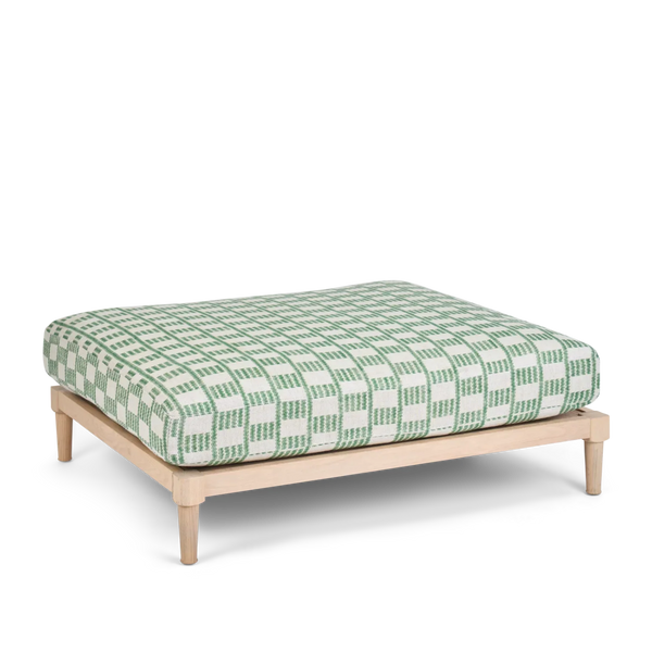 Neptune Furniture_Upholstery_Foot stools default Ophelia Large Footstool, Green Cove