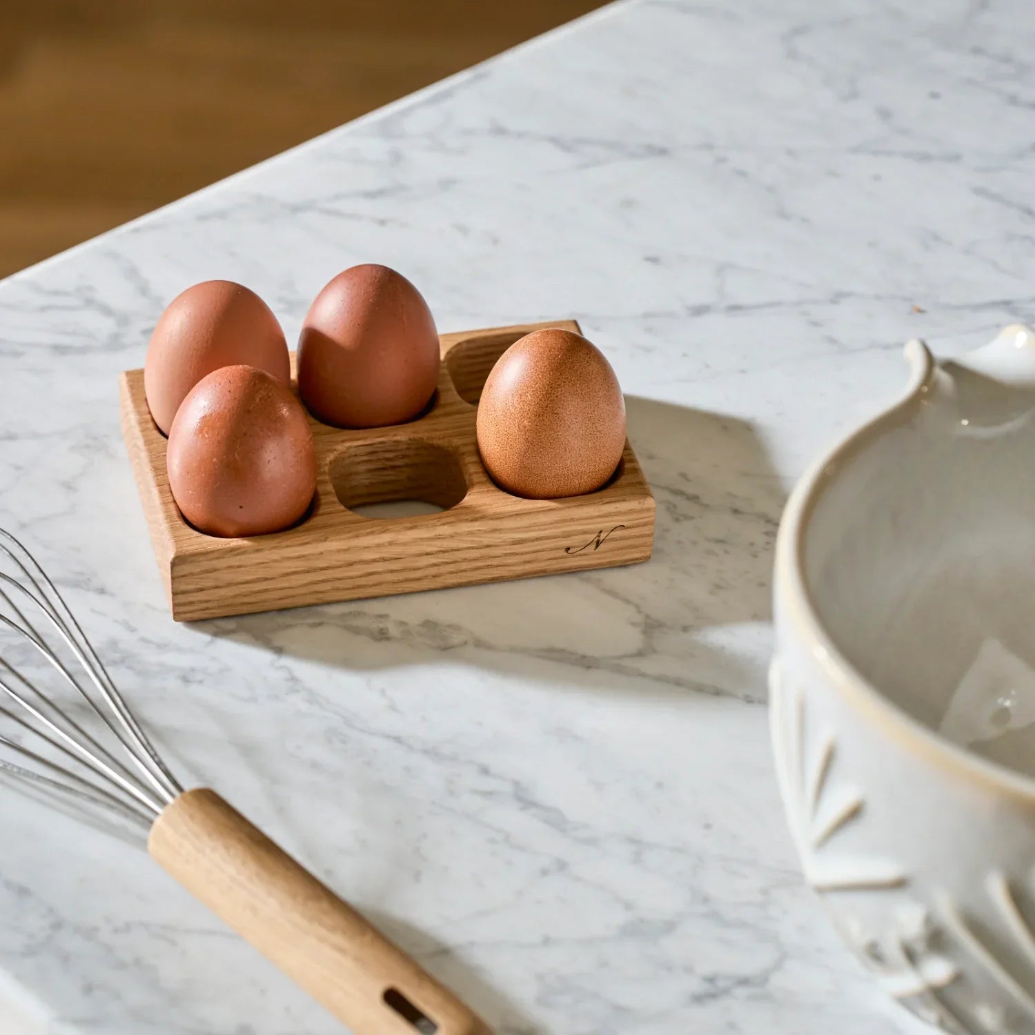 Neptune Accessories_Tabletop_Kitchen access default Orford Wooden Egg Holder, 6