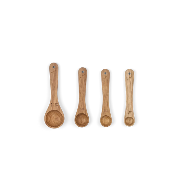 Neptune Accessories_Tabletop_Kitchen access default Orford Wooden Measuring Spoons, Set of 4