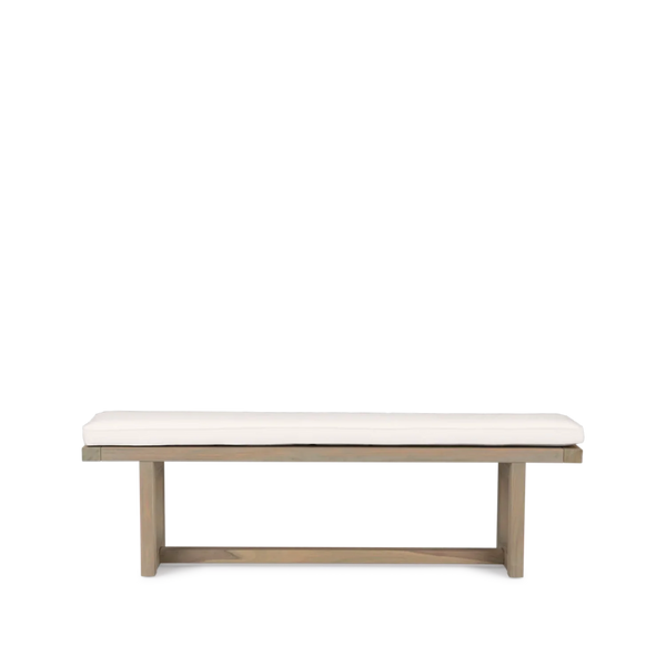 Neptune Seasonal_Garden_Outdoor dining and carver chairs With cushion Pembrey 3 Seater Teak Garden Bench