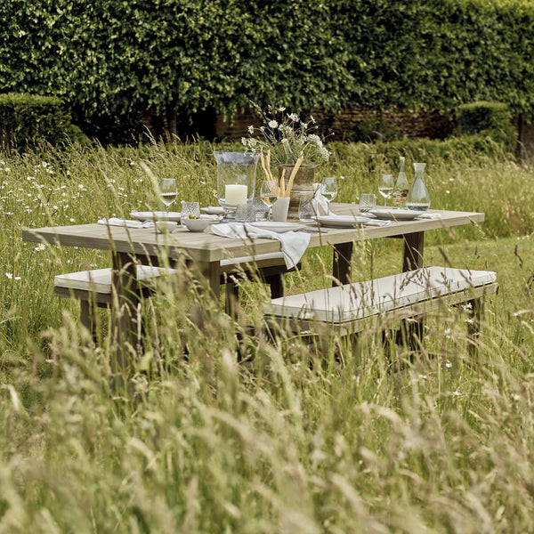 Neptune Seasonal_Garden_Outdoor sofas and relaxed chairs Pembrey 6 Seater Garden Dining Table & Bench Set